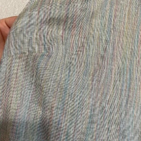 Theory Easy Melange Linen Blend Mini Dress - Picture 6 of 7